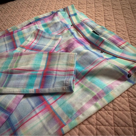 HUE Jegging - multicolor pants style legging large - Picture 6 of 14